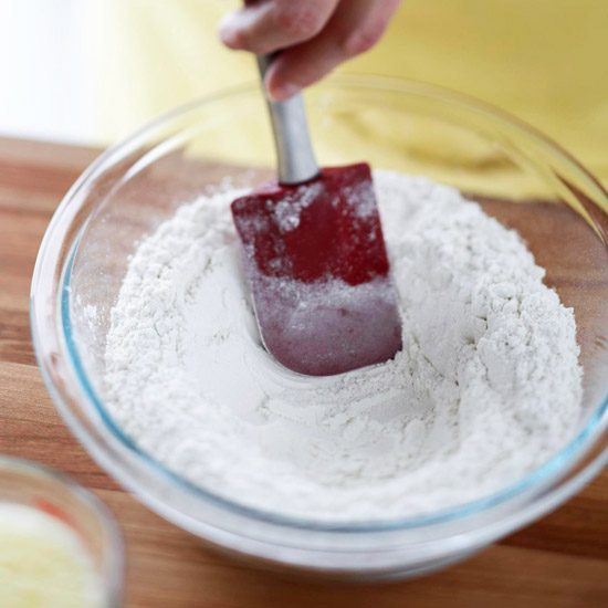 bowl of dry ingredients
